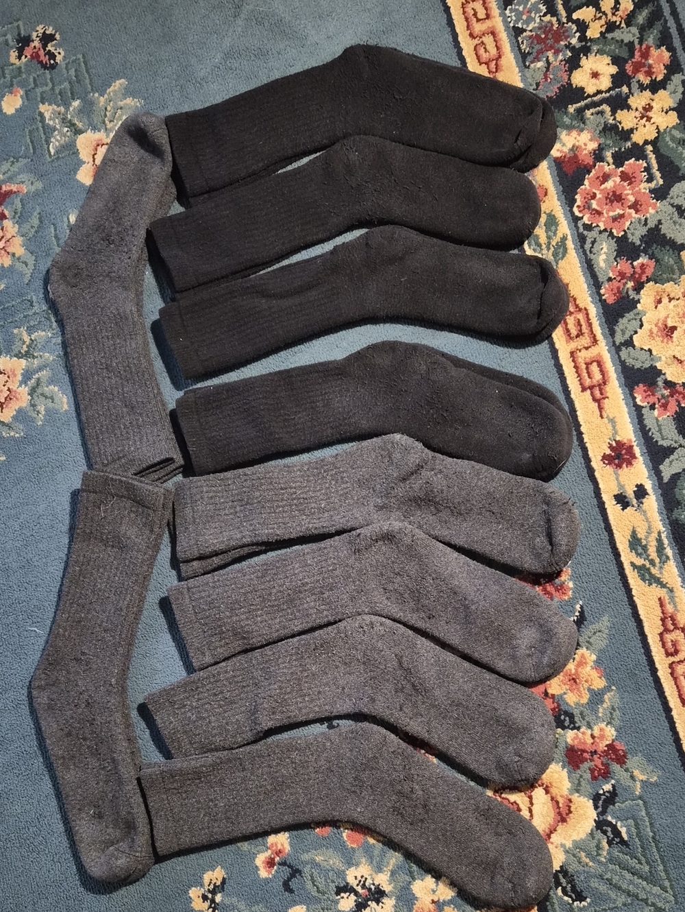Men's Steel Toe Boot Socks SET 10